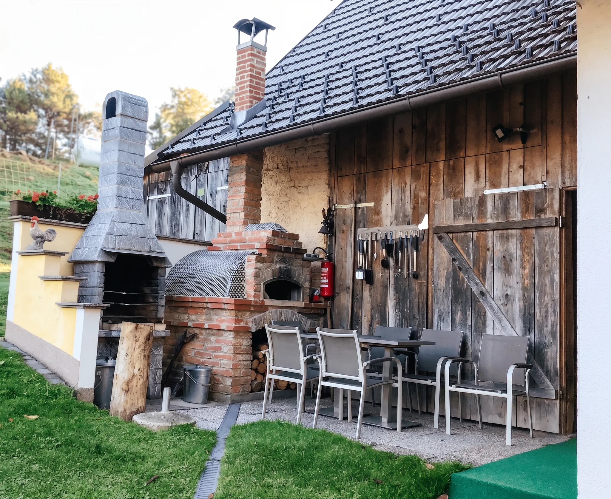 Grillen & Pizzaofen