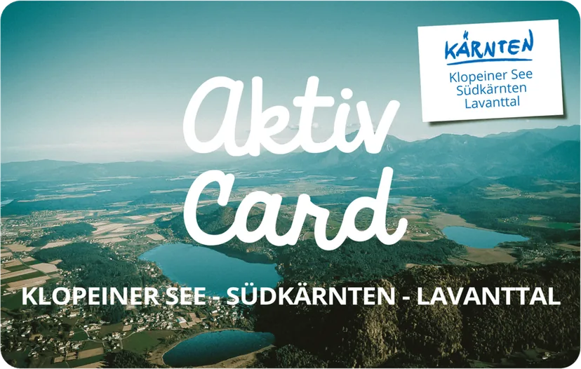 Aktiv Card Südkärnten, die Gästekarte für gratis Bahnfahren in ganz Kärnten