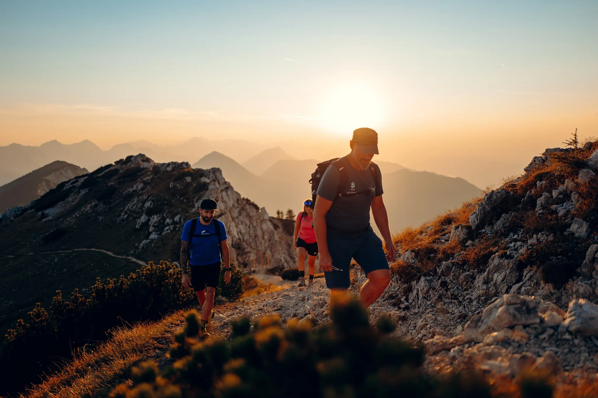 Wandern am Hochobir über dem Panoramaweg Südalpen
