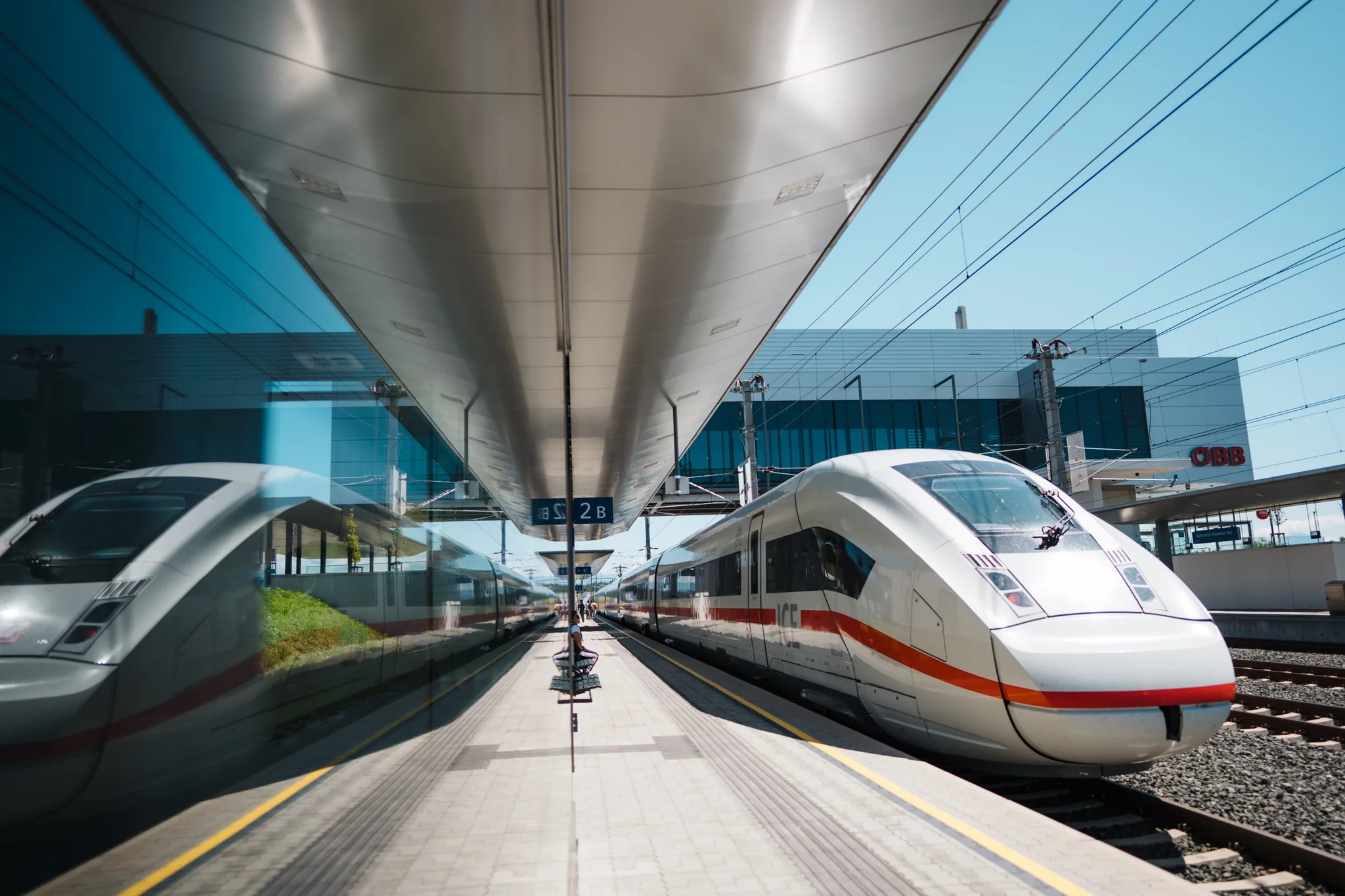 ICE am Bahnhof Kühnsdorf-Klopeiner See