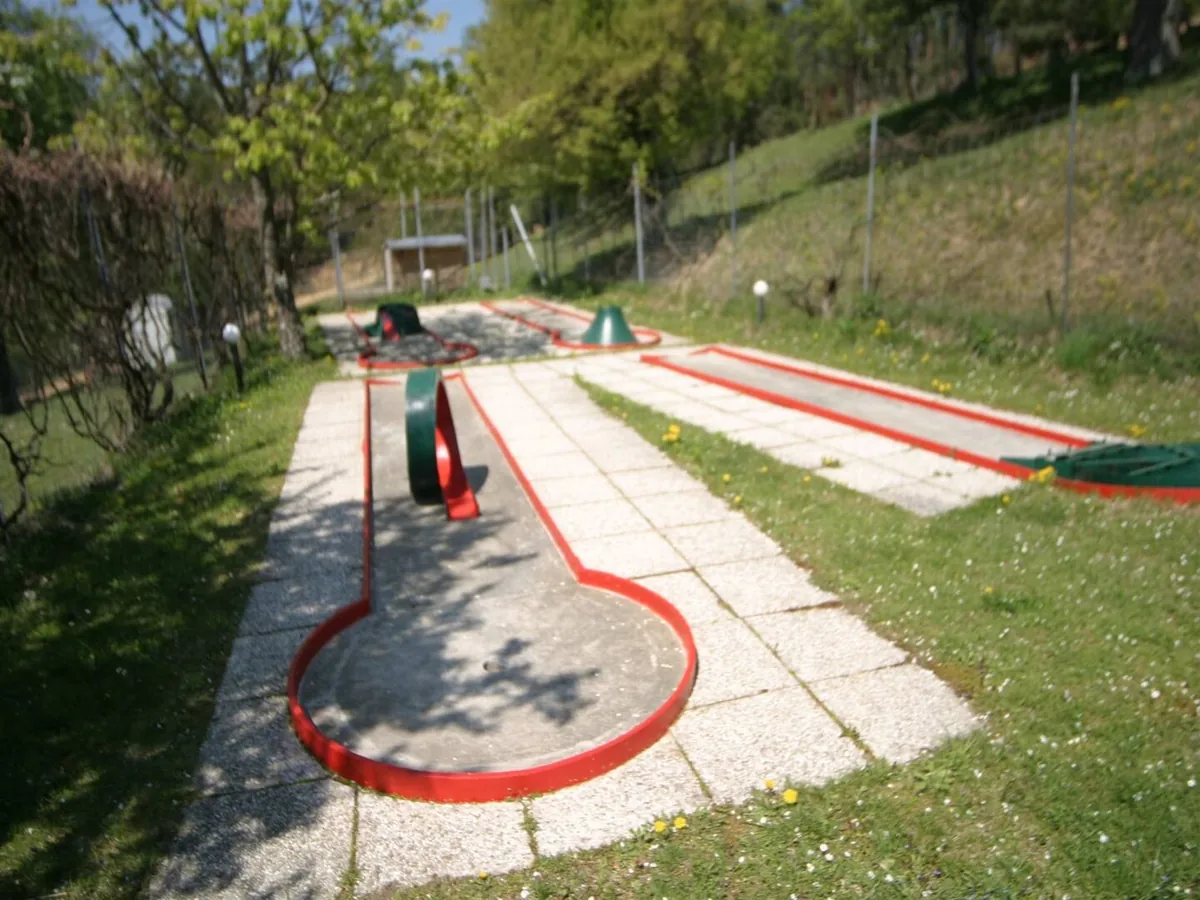 Minigolf-Anlage am Ferienhaus